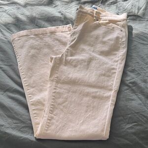 Women’s Boot Cut Jeans in Off-White